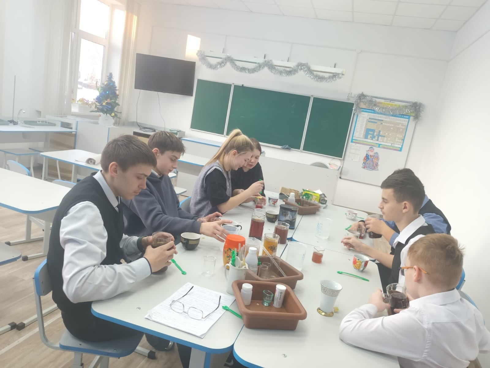 День чая в МКОУ Пойловской СОШ №21!.